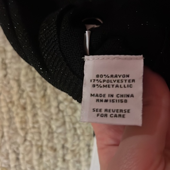 525 Metallic Turtleneck Sweater - Picture 6 of 6